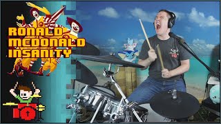 Ronald McDonald Drumming Insanity!!!