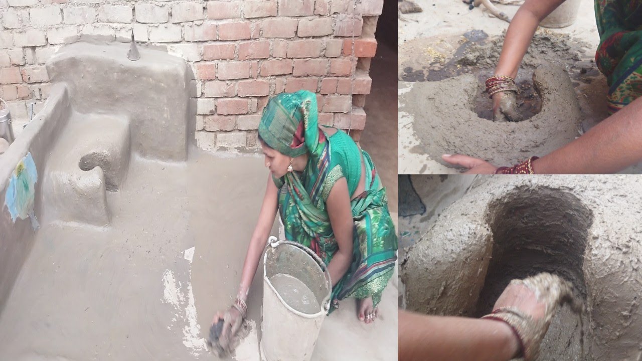 Aaj हमने ki अपनें Mitti  Ke चूल्हे  Ki   रिपेयरिंग Chulhe Me Mitti Lgana Villege lifestyle