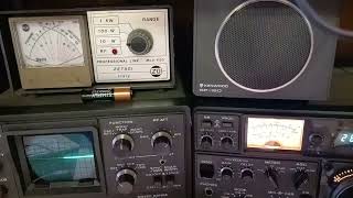 An hour CQ10m TS-830S & 5/8th vertical Scotland MM7FCE & 2M1ADM & Germany etc.