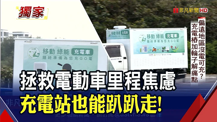 再偏遠也不怕沒電充!餐車變身"充電小蜜蜂" 貨櫃打造充電站 能供電10輛電動車｜非凡財經新聞｜20211208 - 天天要聞