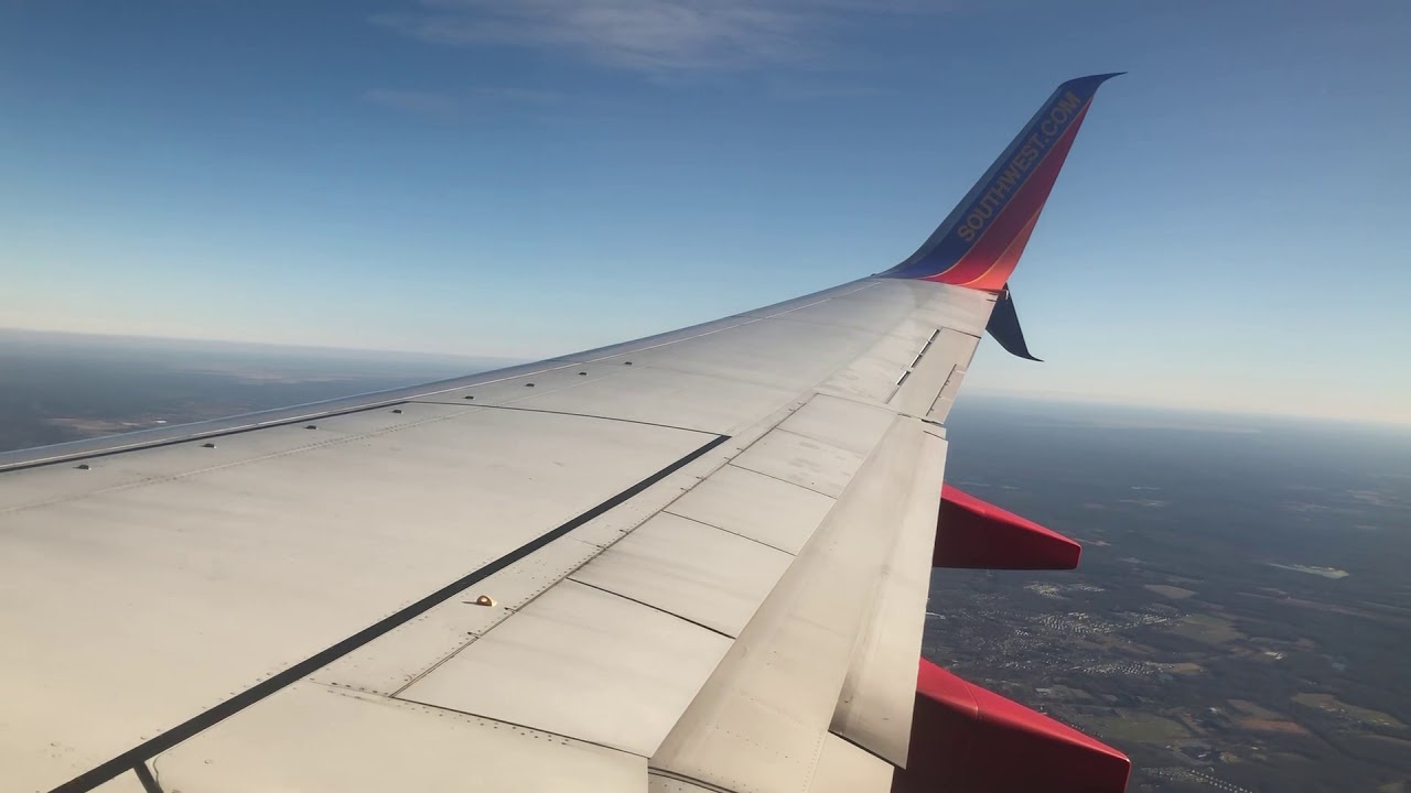 Southwest Airlines 737-7BD - N7742B - Landing in Philadelphia PHL.