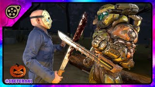 Doom Slayer vs Jason Voorhees