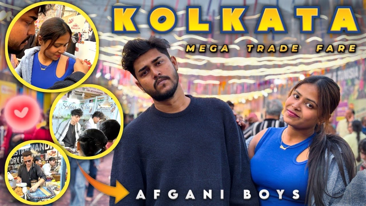 ৭০ টাকায় চোখ সার্থক 😍 | Free Trial Food | Viral Afgani Boys in Trade Fare | Kolkata Mega Trade Fare