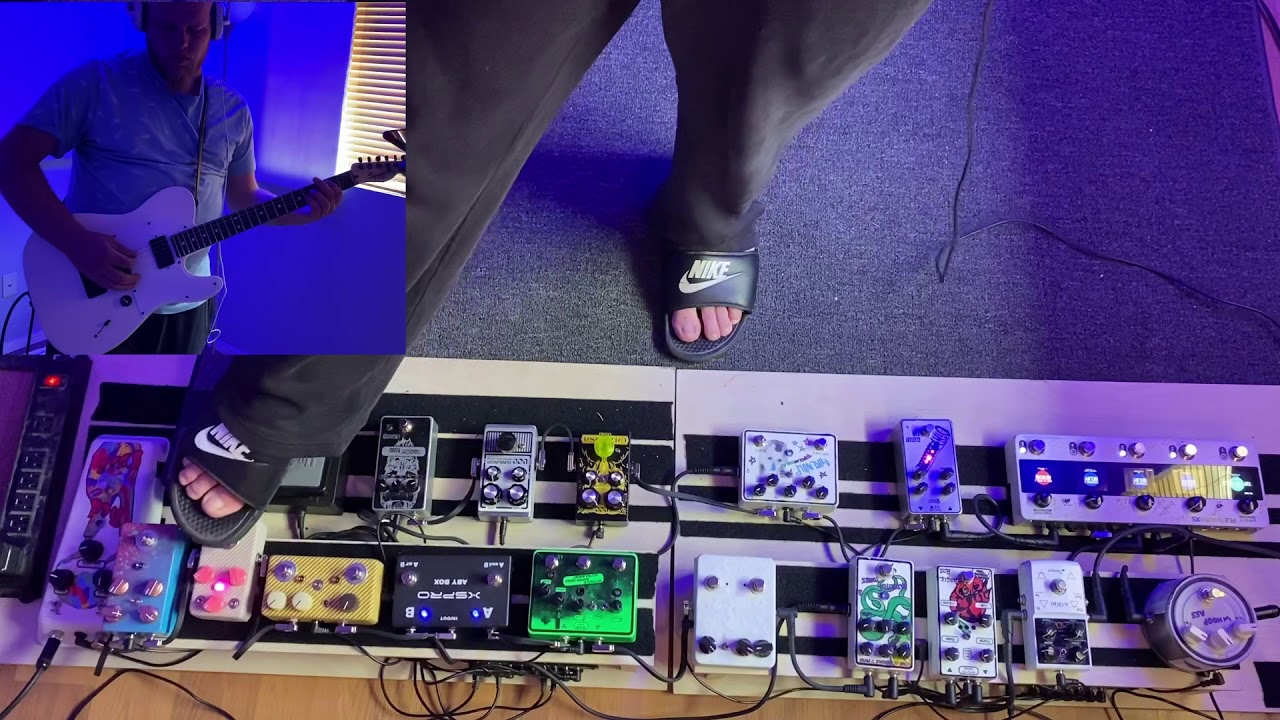 Guitar Pedal ASMR (Unintentional ASMR) Beats, Tapping, Clicking YouTube