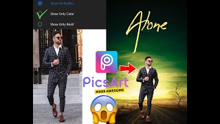 Alone Sad Boy Picsart New Photo Editing/Manipulation Tutorial in Hindi | Mobile Editing Zone screenshot 1