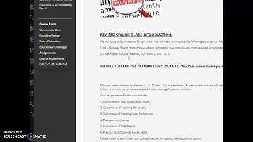 EDU 201 MARCH 26TH VIDEO