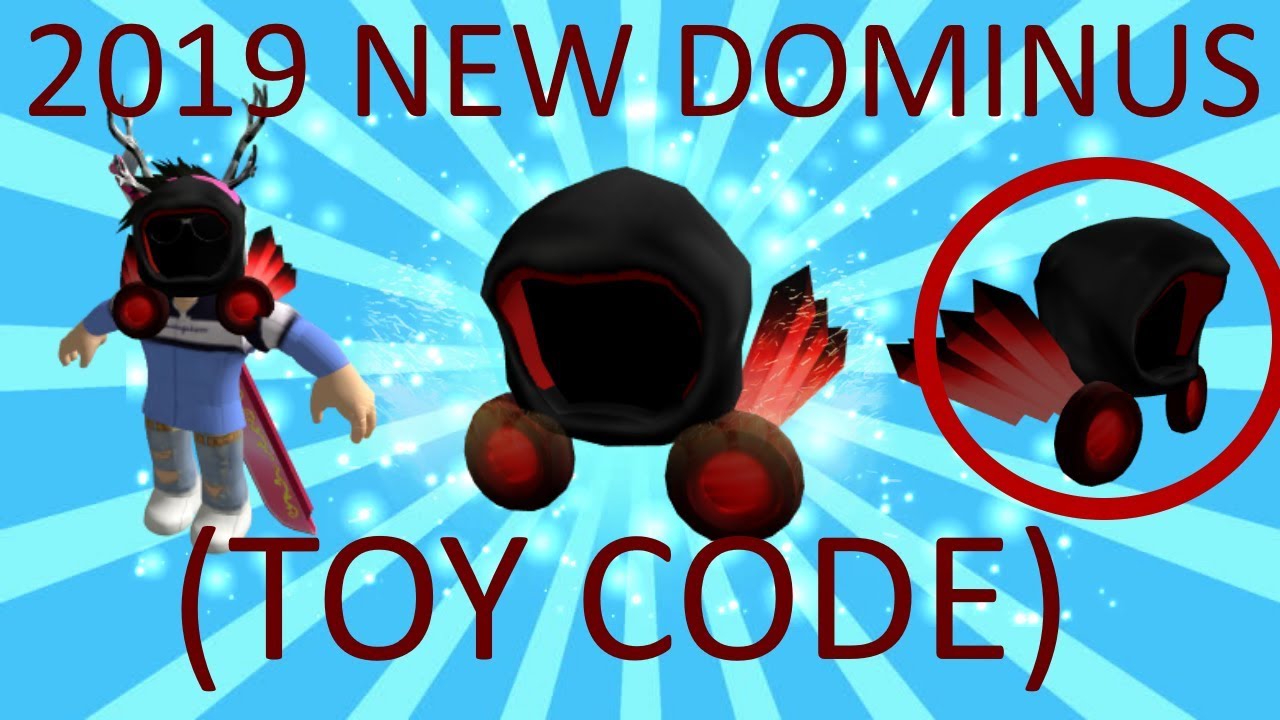 Roblox New Dominus 2019 Roblox Brand New Dominus Toy Code Youtube ...