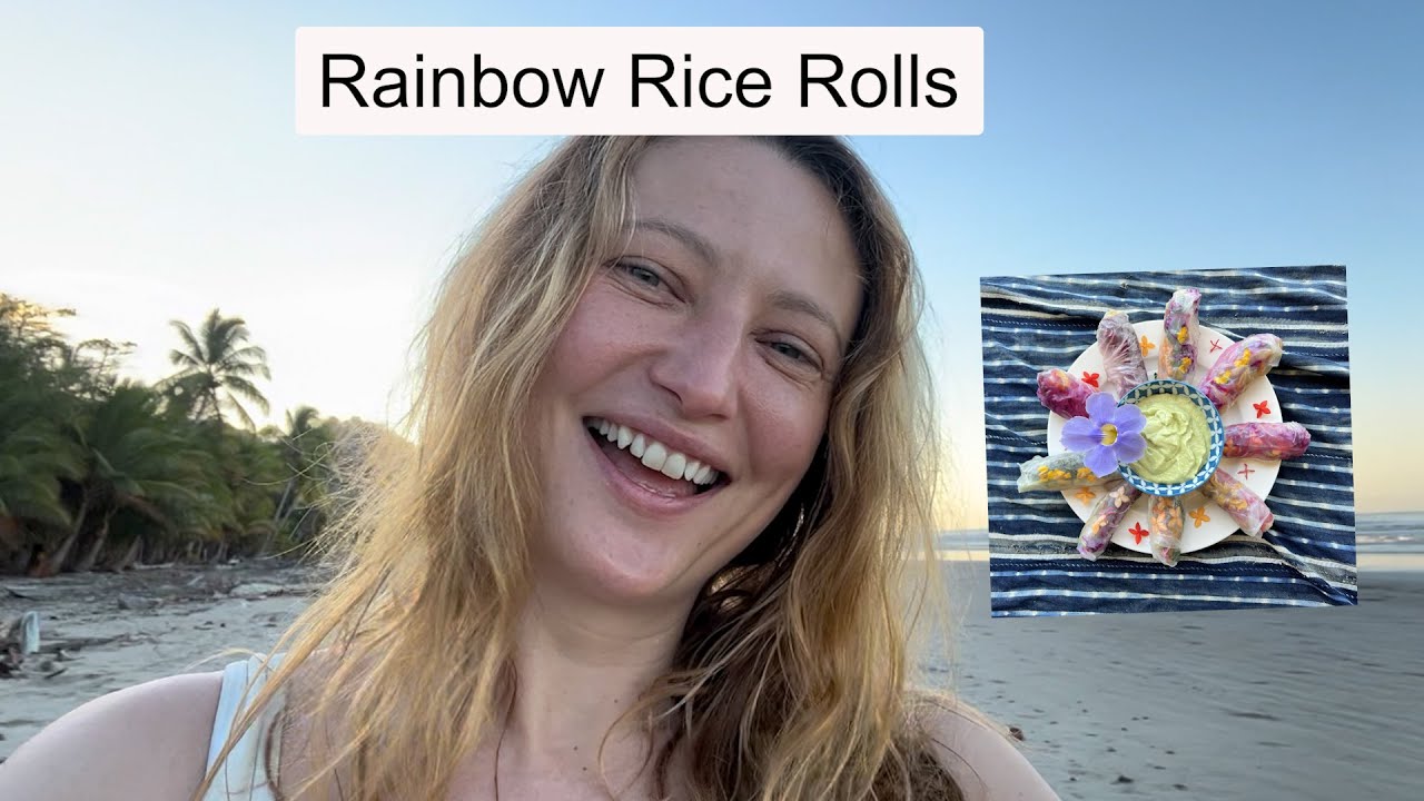 Gluten Free Rice Wrap RECIPE for Vege by Nootritious