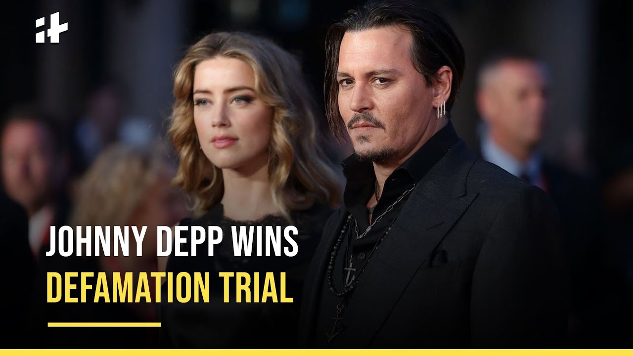 Johnny Depp Amber Heard Case: Johnny Depp Wins Defamation Trial - YouTube