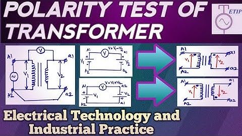 Polarity test of Transformer|Electrical engineering|Electrical Technology