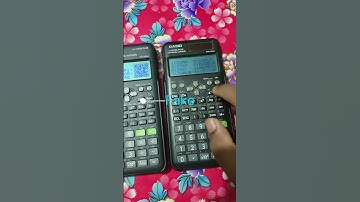 Casio original vs fake calculator