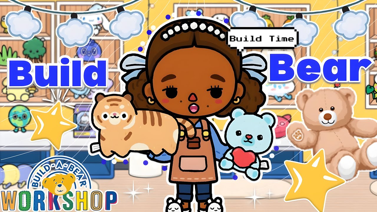 I BUILT A BUILD A BEAR in Toca Life World🐻 | Toca Life World 🌍