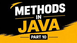 Methods in Java | Part 10 | Explained with Examples | in Tamil