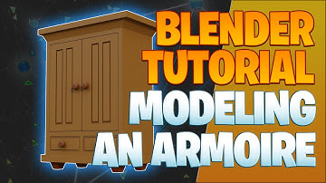 Modeling an armoire - Blender Tutorial