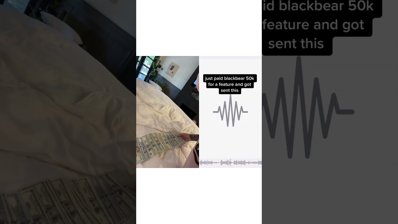 just paid blackbear 50k for a feature and got sent this... 😭 (via 