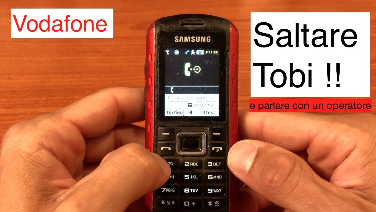 numero per parlare operatore vodafone