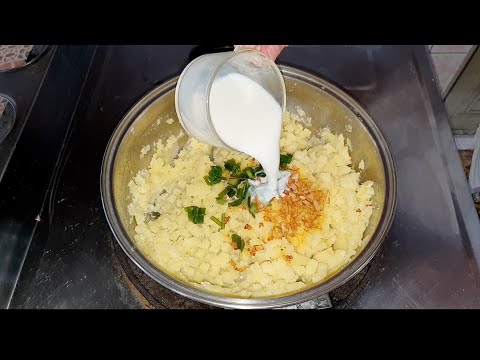 Video: Kartoffelpüree Mit Röstzwiebeln