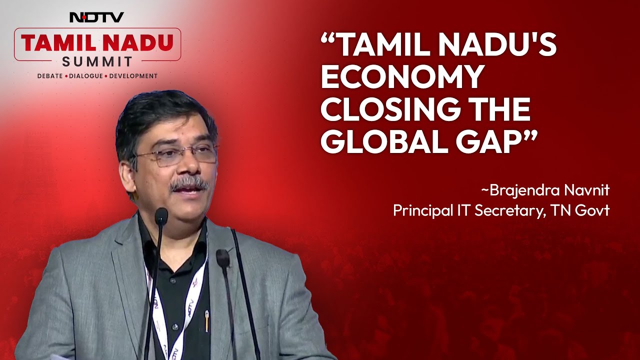 Tamil Nadu's Economy Closing The Global Gap, Says Brajendra Navnit, IT Secretary