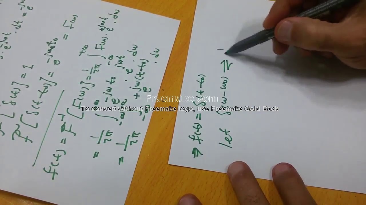 Fourier Transform 3: How to find the Fourier Transform? أمثلة على كيفية أيجاد تحويل فوريير