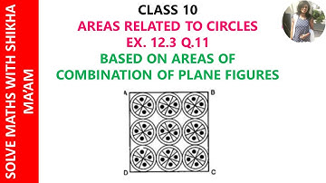 Ex-12.3 Q-11 | Chapter 12 | NCERT | Class 10th Math #maths #education  #area #arearelatedtocircles