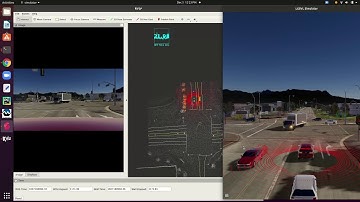LGSVL + Autoware yolo output in RVIZ