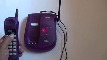 Vtech VT-9111 Purple Cordless Phone for Ebay Listing 1234