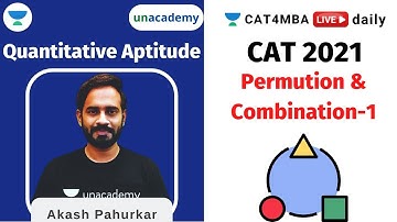 Quantitative Ability - L27 |  Permution & Combination-1 IPMAT 2021 | SET | NPAT | CHRIST | DU JAT |