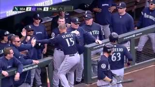 2012/05/19 Seager's two-run jack