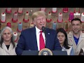 President Trump Participates in a Ribbon Cutting Ceremony at the Louis Vuitton Workshop - Rochambeau