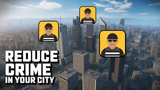The #1 Thing I Changed to Reduce Crime in My City | Cities Skylines 2