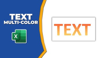How to make text multi color in Excel