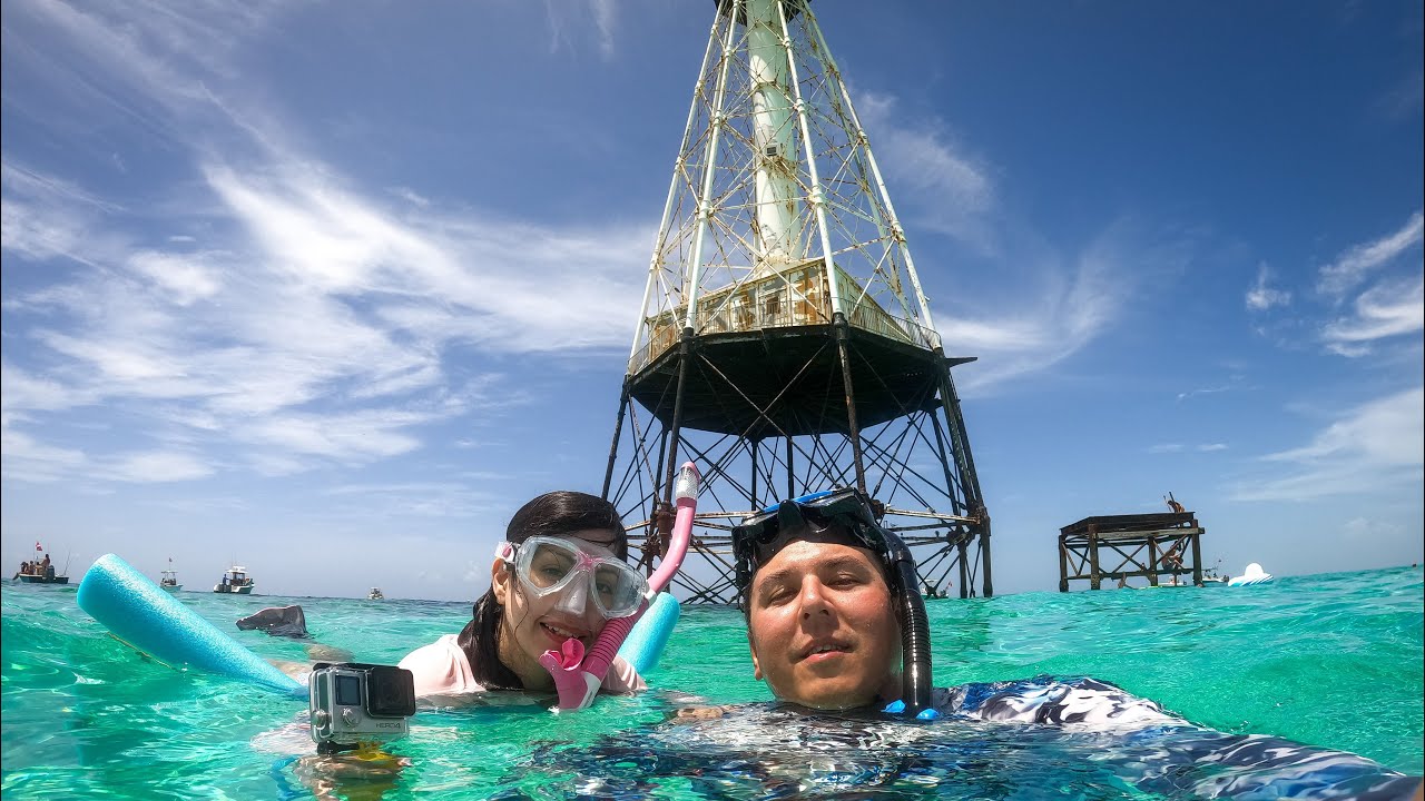 Snorkeling at Alligator Reef Lighthouse in Islamorada YouTube