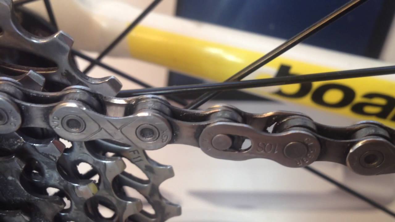Замена велосипедной цепи.Индикатор цепи. - YouTube