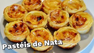 PASTEIS DE NATA - RECEITA TRADICIONAL DE PORTUGAL