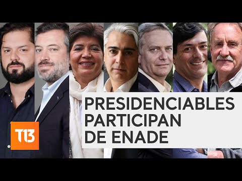 Candidatos presidenciales debaten en ENADE 2021