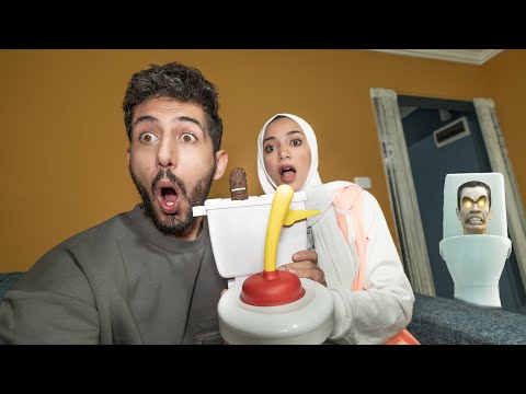 سكيبدي تواليت هاجمنا بالحياة الواقعية ايمن تيوبر ورحمه