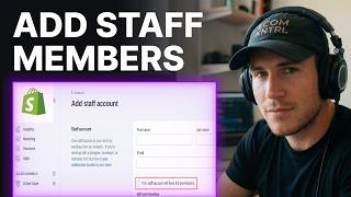 How to Add Staff Members to Your Shopify Store (2026) | Users