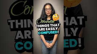 Everyday Things That Are Easily Confused! English Vocabulary #speakenglish #learnenglish #esl