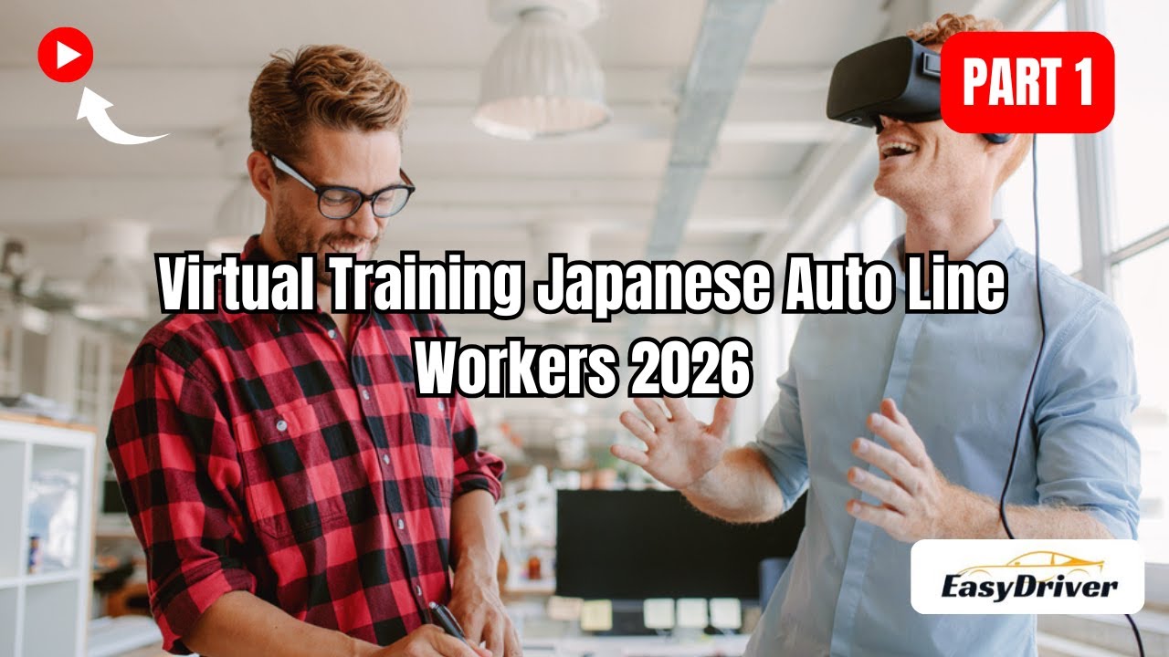 Виртуальное обучение: Японские работники автомобильной промышленности 2026 | Часть 1