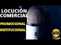 Locución Comercial (promocional e institucional)  |Curso en Crehana por Mario Arvizu|