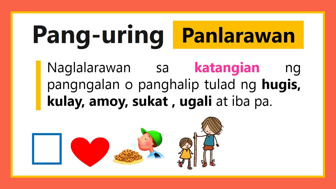 PANG URI Panlarawan at Pamilang