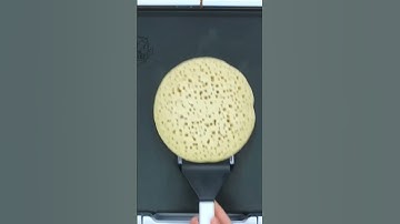 Perfect Pancake Flip - SATISFYING 🥞 #pancakeart #shorts #ad