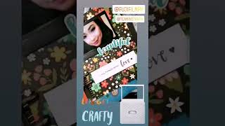 DIY album #heidiswapp #instaxwide #instaxLink #fujifilm #instax #polaroid #planner #planner