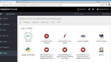 Spring on OpenShift Online