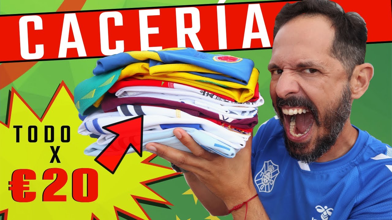 🤑 Con 20€ Cuantas CAMISETAS de FÚTBOL podré COMPRAR?♻️