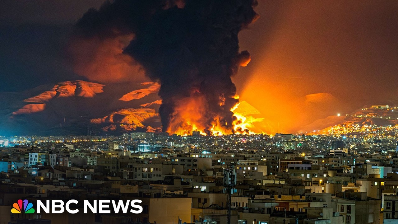 U.S. unleashes massive wave of attacks as President Trump issues new warning to Iran