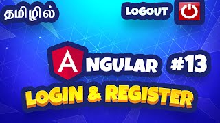Angular Login & Register in Tamil - 13 - Logout | Remove Token