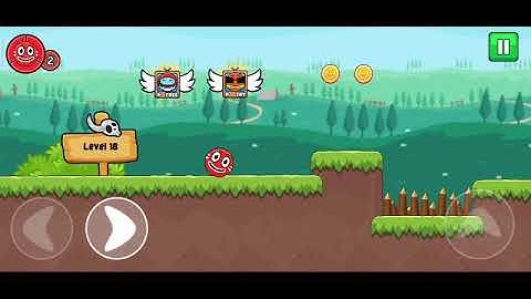 Bounce Ball 6: Red Bounce Ball Hero | Level 18 (Android, İOS)