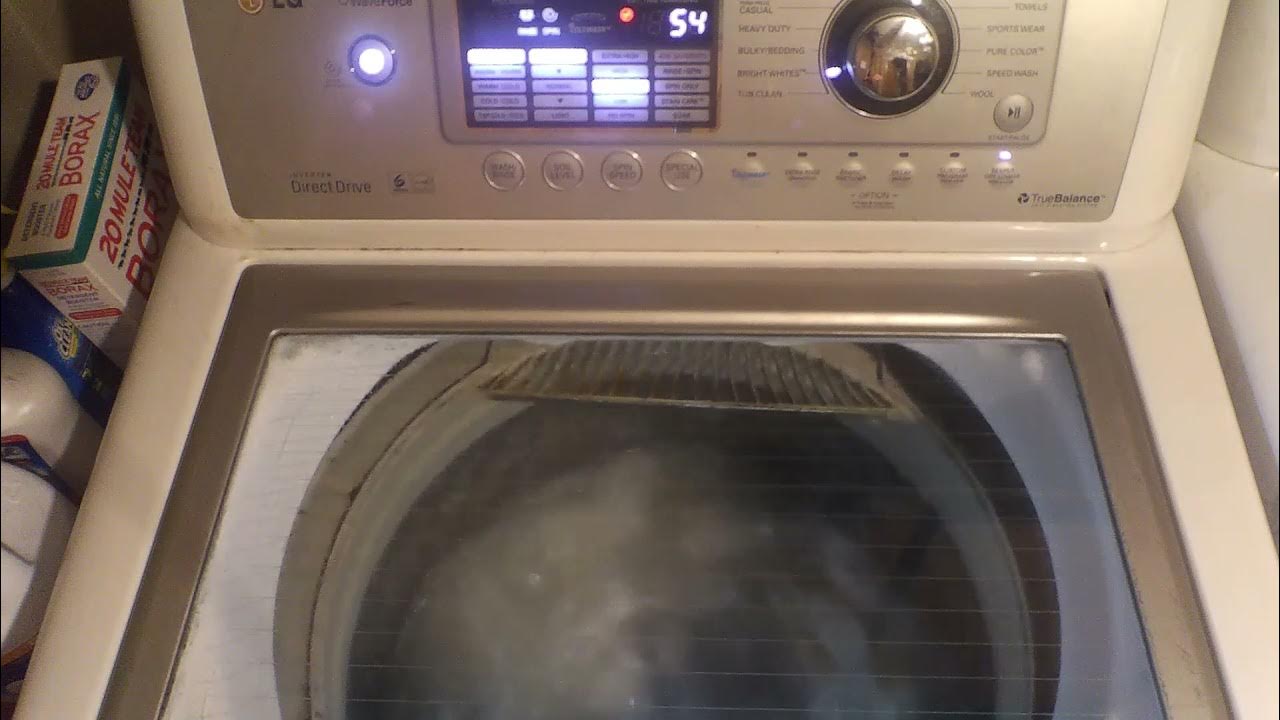 LG Waveforce Washer running through entire cycle. YouTube