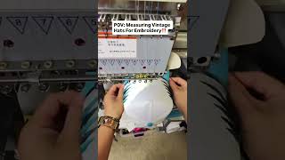 How To measure these Diamond Stitch Hats For Perfect Embroidery‼️